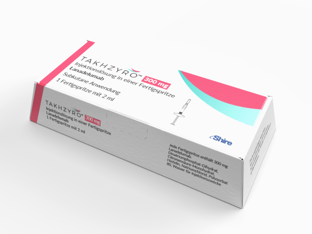 WorldStar Winner: Takhzyro Pre-Filled Syringe Secondary Packaging