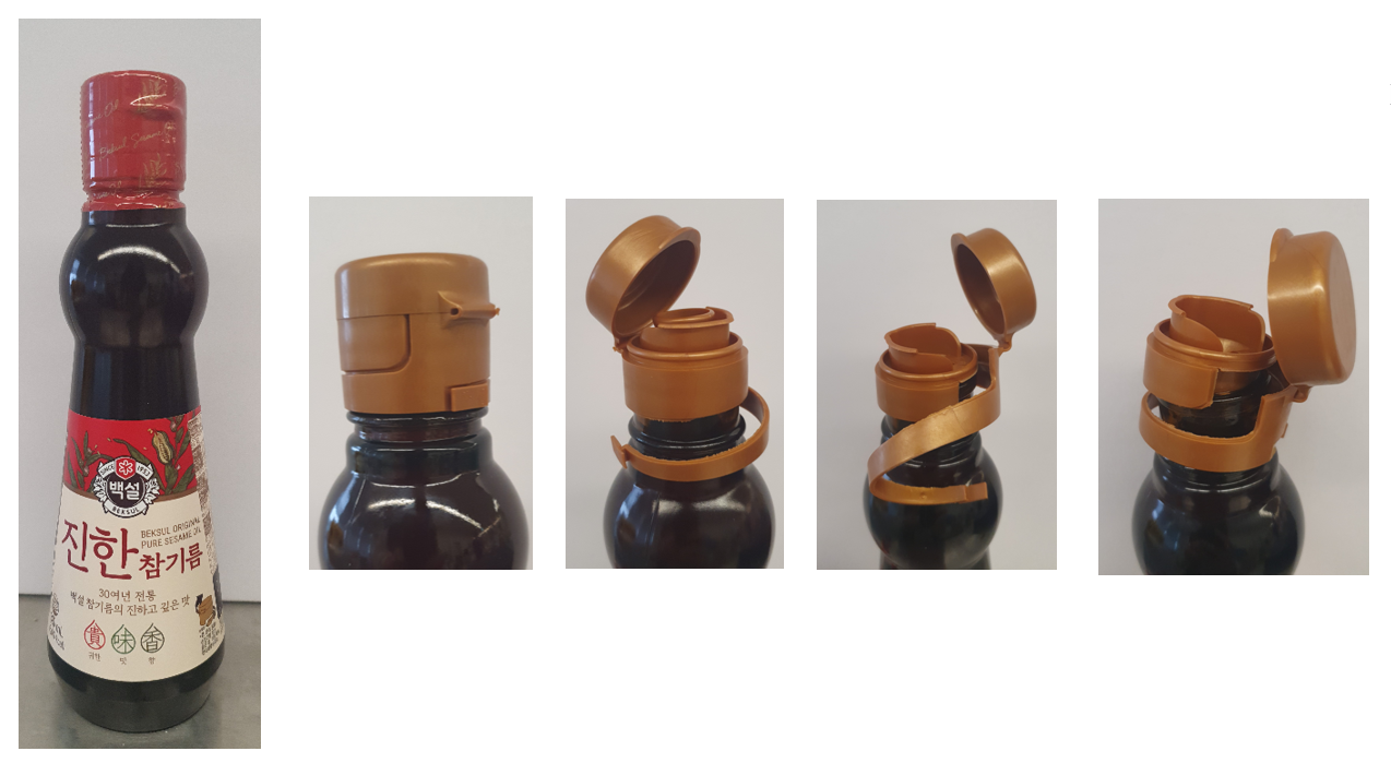 WorldStar Winner Easy to remove plastic cap