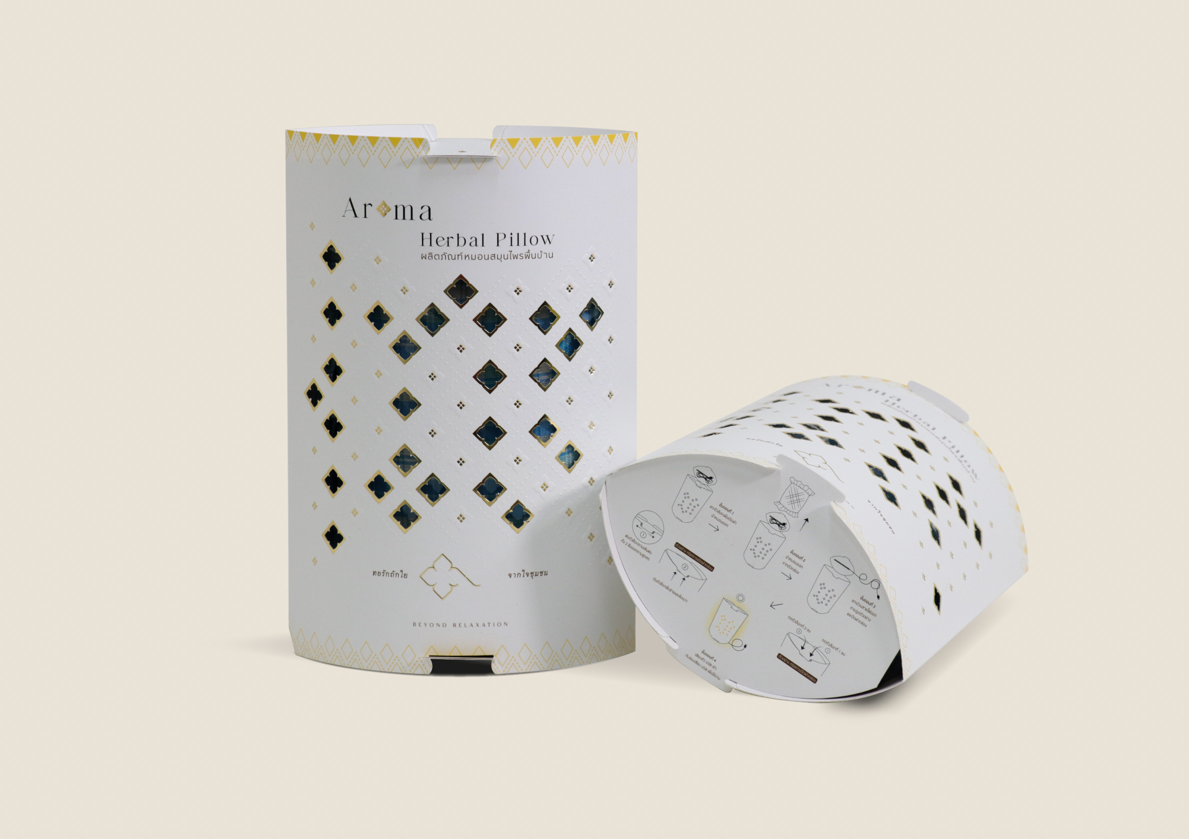 WorldStar Winner: Good Relaxation Aroma Pillow with Reusable Packaging