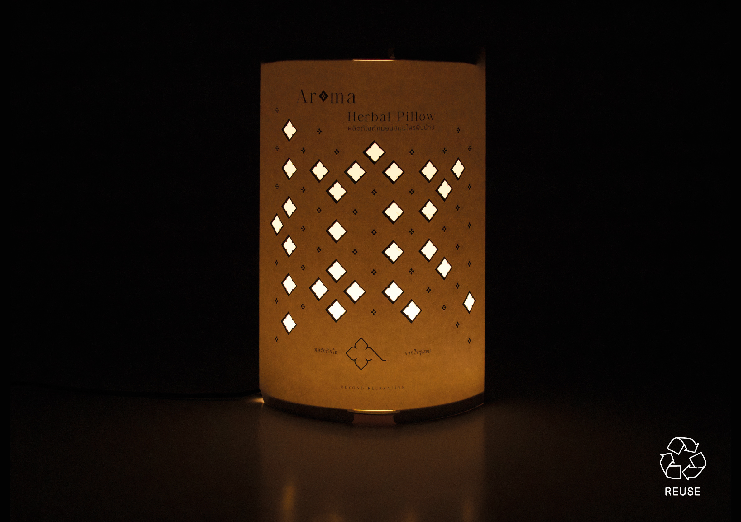 WorldStar Winner: Good Relaxation Aroma Pillow with Reusable Packaging